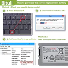 Batería de Repuesto CF-VZSU80U para Panasonic CF-C2 Toughbook Tablet PC Series Notebook CF-VZSU83U CF-VZSU82U CF-C2AECCHCE - Bituli 4