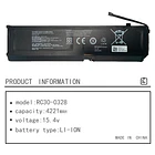 Batería de Repuesto RC30-0328 para Razer Blade 15 Base 2020 2021 RZ09-0328 RZ09-03287E22-R3B1 RZ09-03287E22-R3U1 RZ09-03287E22-R341 2