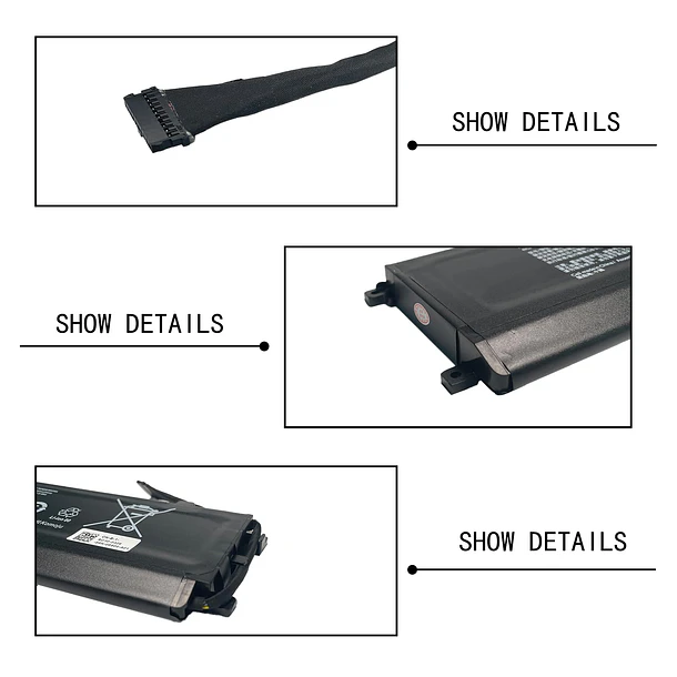 Batería de Repuesto RC30-0328 para Razer Blade 15 Base 2020 2021 RZ09-0328 RZ09-03287E22-R3B1 RZ09-03287E22-R3U1 RZ09-03287E22-R341 4