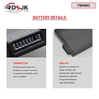 Batería de Repuesto R73TC para Dell Latitude 7424 5424 5420 Rugged Extreme P85G P85G001 P86G 5