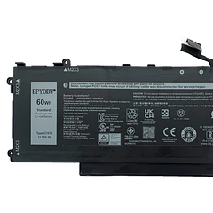 Batería de Repuesto GT6TK para Dell Latitude 9440 2-in-1 / Latitude 9450 2-in-1 Series 0MWK05 - EPYOBW