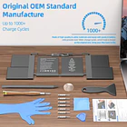 Batería de Repuesto A2113 para MacBook Pro 16 inch 2019 Released Model A2141 EMC 3347 - JGTM 6