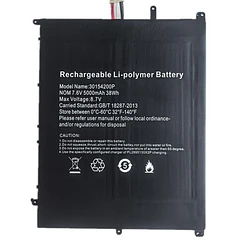 Batería de Repuesto para NV-3178185-2S 34160201P Digma EVE 15 P417 ES5063EW P418 ES5064EW Tablet - Civhomy