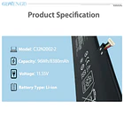 Batería de Repuesto C32N2002-2 para Asus ZenBook Pro 15 Flip OLED UP6502ZA UP6502ZA-M8006W / UP6502ZD - GBNENGTD 2
