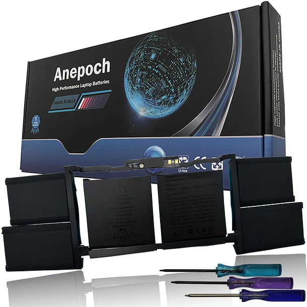 Batería de Repuesto A2113 para MacBook Pro Retina 16