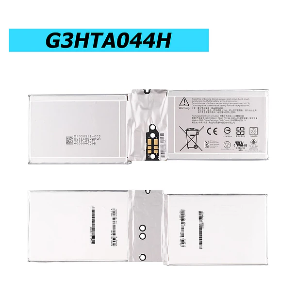 Batería de Repuesto G3HTA044H para Microsoft Surface Book 1 CR7 1703 13.5