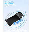 Batería de Repuesto GK5KY para Asus ZenBook Pro G501 G501VW G501VJ G501JW G601J N501J N501JW - Jbery 3
