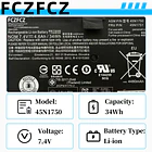 Batería de Repuesto 45N1750 para Lenovo ThinkPad 11e 20DA 20E6 20E8 20ED 20EE / Chromebook - FCZFCZ 3