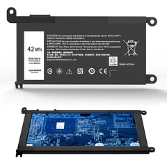 Batería de Repuesto WDX0R para dell Inspiron 15 5565 5567 5568 5578 7560 7570 7579 - SLE-TECH