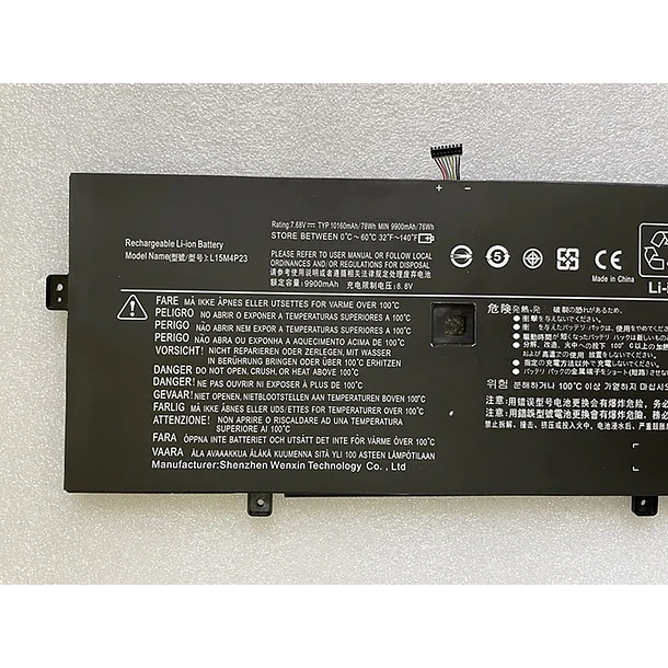Batería de Repuesto L15M4P23 para Yoga 910 Yoga 910-13IKB Yoga 5 Pro L15C4P21 L15C4P22 7.68V - Civhomy 2