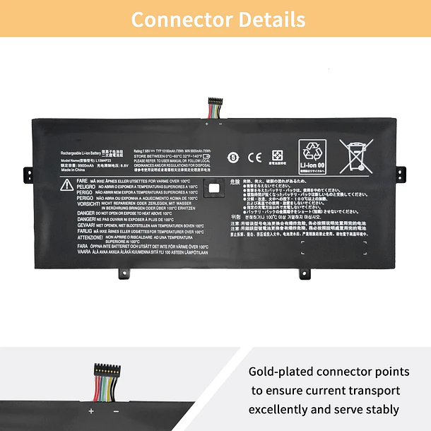 Batería de Repuesto L15M4P23 para Lenovo Yoga 5 Pro Ideapad Yoga 910-13IKB Glass Yoga 910-13IKB - NBULBL 3