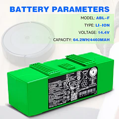 Batería de Repuesto 71+ para iRobot Roomba i8 i8+ i7 i7+ 7150 7156 7158 7550 - ABL-F