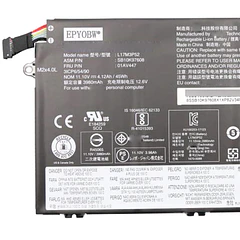Batería de Repuesto L17M3P52 para E41-55 82FJ E41-50 82HW 82HX ThinkPad E480 E485 E490 E495 - EPYOBW