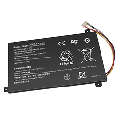 Batería de Repuesto GK5KY para Sgin x15 for Sgin X16 High Performance - Jbery