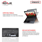 Batería de Repuesto C31N1517 para Fujitsu Lifebook P727 P728 U727 U728 U729 U729X Series FPCBP530AP 3