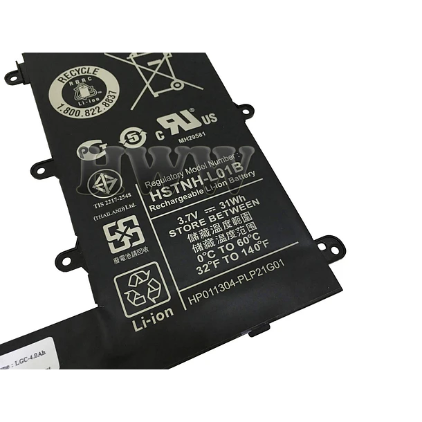 Batería de Repuesto 722KK para HP Omni10 Pro Tablet 610 CD02 HSTNH-L01B 733057-421 740479-001 HSTNH-Q12C - HWW 3