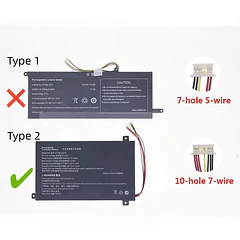 Batería de Repuesto GK5KY para Sgin x15 for Sgin X16 High Performance - Jbery