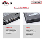 Batería de Repuesto C31N1517 para Fujitsu Lifebook P727 P728 U727 U728 U729 U729X Series FPCBP530AP 5