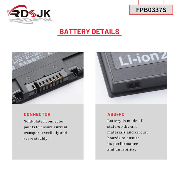 Batería de Repuesto C31N1517 para Fujitsu Lifebook P727 P728 U727 U728 U729 U729X Series FPCBP530AP 5