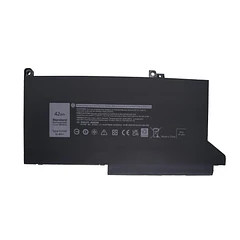 Batería de Repuesto DJ1J0 para Dell Latitude 12 7000 7280 7480 Series 451-BBZL PGFX4 ONFOH - YXKC Batterymarket