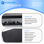 Batería de Repuesto CF-VZSU0PW/CF-54 para Panasonic Toughbook Mk1 Mk2 Mk3 - ITUGUDET 3