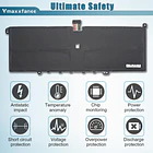 Batería de Repuesto L19M4PH2 para Lenovo Yoga 9-14ITL5 Yoga 9i (14inch) 2-in-1 Series 5B10Z33896 5B10Z33895 - Vmaxxfanee 4