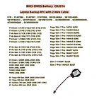 Batería CMOS RTC de Repuesto para Lenovo ThinkPad X390 X395 T490S - Zahara 4