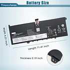 Batería de Repuesto L19M4PH2 para Lenovo Yoga 9-14ITL5 Yoga 9i (14inch) 2-in-1 Series 5B10Z33896 5B10Z33895 - Vmaxxfanee 6