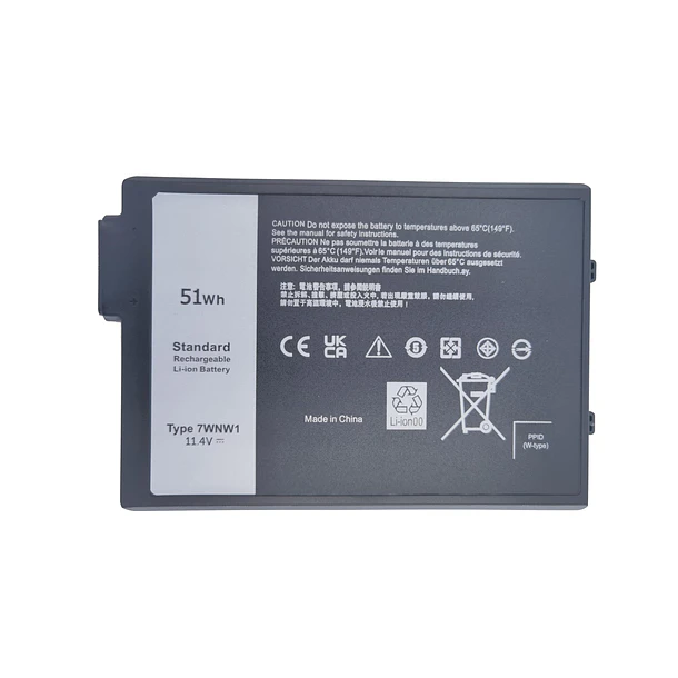 Batería de Repuesto 7WNW1 para Dell Latitude 5420 5424 Rugged 7424 Extreme Series P137G P85G - FLYRLB 1