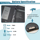 Batería de Repuesto 7FMXV para Dell Latitude 7320 7420 7520 5320 Latitude (7320 7420 5320) - Vmaxxfanee 2