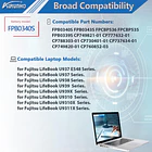 Batería de Repuesto FPB0340S para Fujitsu LifeBook U938 U939 U939X U937 E558 UH55/B3 UH90/B3 UH90/C3 - AURUNHO 5