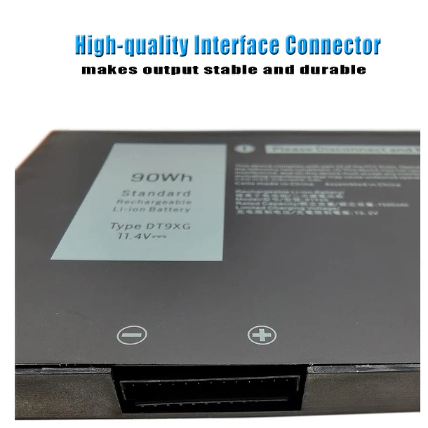 Batería de Repuesto para Dell Alienware Area-51m R1 R2 D1968W D1968B D1969PW D1733B Series - LIXIEKE 5