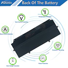 Batería de Repuesto FPB0340S para Fujitsu LifeBook U938 U939 U939X U937 E558 UH55/B3 UH90/B3 UH90/C3 - AURUNHO 6