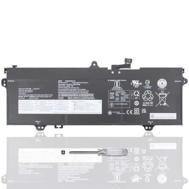 Batería de Repuesto B31N1345 para Lenovo 14W 2nd Gen (2021) Vilboz14 14E Chromebook GEN 2 1