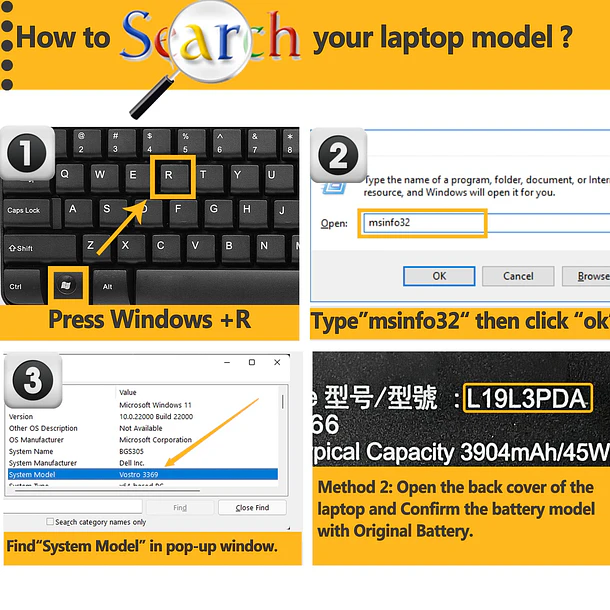 Batería de Repuesto JPFMR para Lenovo ThinkBook 15 G2 ITL/15 ARE/14 ITL /14 G2 ARE/15 - TAVZENL 5