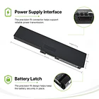 Batería de Repuesto PA3817U-1BRS para Toshiba Satellite C660 C650 C655 C655D C660D C650D C640 C665D - Tanch 4