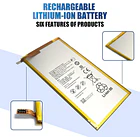Batería de Repuesto para Huawei Mediapad M1-M2 8.0-M3 Lite 8.0-T1 8.0 M2-801L M2-801W M2-802L - PRAENDA 2