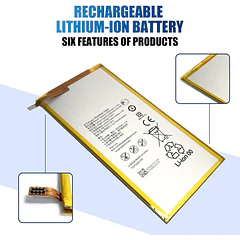 Batería de Repuesto para Huawei Mediapad M1-M2 8.0-M3 Lite 8.0-T1 8.0 M2-801L M2-801W M2-802L - PRAENDA