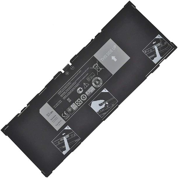 Batería de Repuesto JK6Y6 para Dell Venue Pro 11 5130 Tablet Series 312-1453 VYP88 (7.4 - HBFVG 1