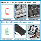 Batería de Repuesto TT03XL para HP EliteBook 850 G5, EliteBook 755 G5,EliteBook 850 G6,ZBook 15U 5