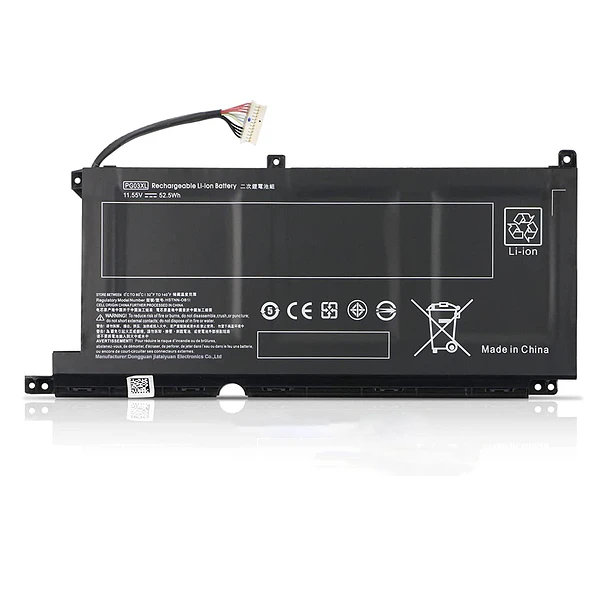 Batería de Repuesto BT04XL para HP Pavilion Gaming 15-DK 15-dk0000 15-DK0125TX OMEN 5X FPC52 Series(11.55V - Hubei 1
