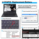 Batería de Repuesto C31N1636 para Lenovo ThinkPad X1 Extreme 1st Gen/2nd Gen ThinkPad P1 1st - Bituoer 6