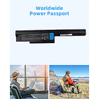 Batería de Repuesto GK5KY para Fujitsu FMVNBP195 FPCBP274 LifeBook LH531 BH531 SH531 S26391-F545-B100 Series High - Jbery 6