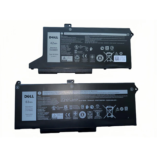 Batería de Repuesto WY9DX para DELL Latitude 5420,Latitude 5520,Precision 3560 Series Laptops P/N: RJ40G WY9DX - DELL 5