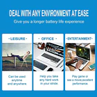 Batería de Repuesto WDXOR para HP Envy X360 M6 Convertible m6-aq105dx m6-aq103dx m6-aq003dx m6-aq005dx m6-ar004dx - ZAYAUPVL 6