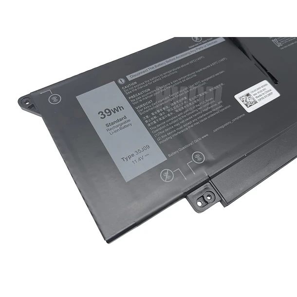 Batería de Repuesto WJ5R2 para Dell Latitude 7410 WY9MP Y7HR3 XMV7T YJ9RP Series - HWW 2