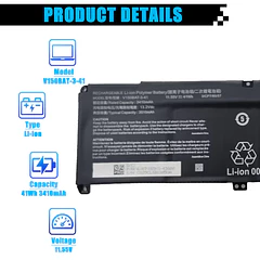 Batería de Repuesto para Hasee Z7 Z7T Z7-DA7NS Z7-DA7NP Z7-DA7NT Z8-DA7NT Z8-DA7NP G8-DA7NP G8-DA5 - AOMKA