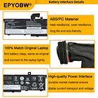 Batería de Repuesto L19C6P71 para Lenovo ThinkPad P15 1st Gen 20ST 20SU / ThinkPad P17 - EPYOBW 4