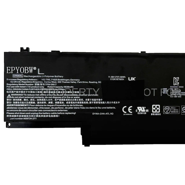 Batería de Repuesto ER06XL para diversos equipos compatibles según modelo ER06XL - EPYOBW 2