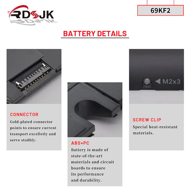 Batería de Repuesto 6MT4T para Dell Alienware M15 R3 R4 M17 R3 R4 G7 15 5